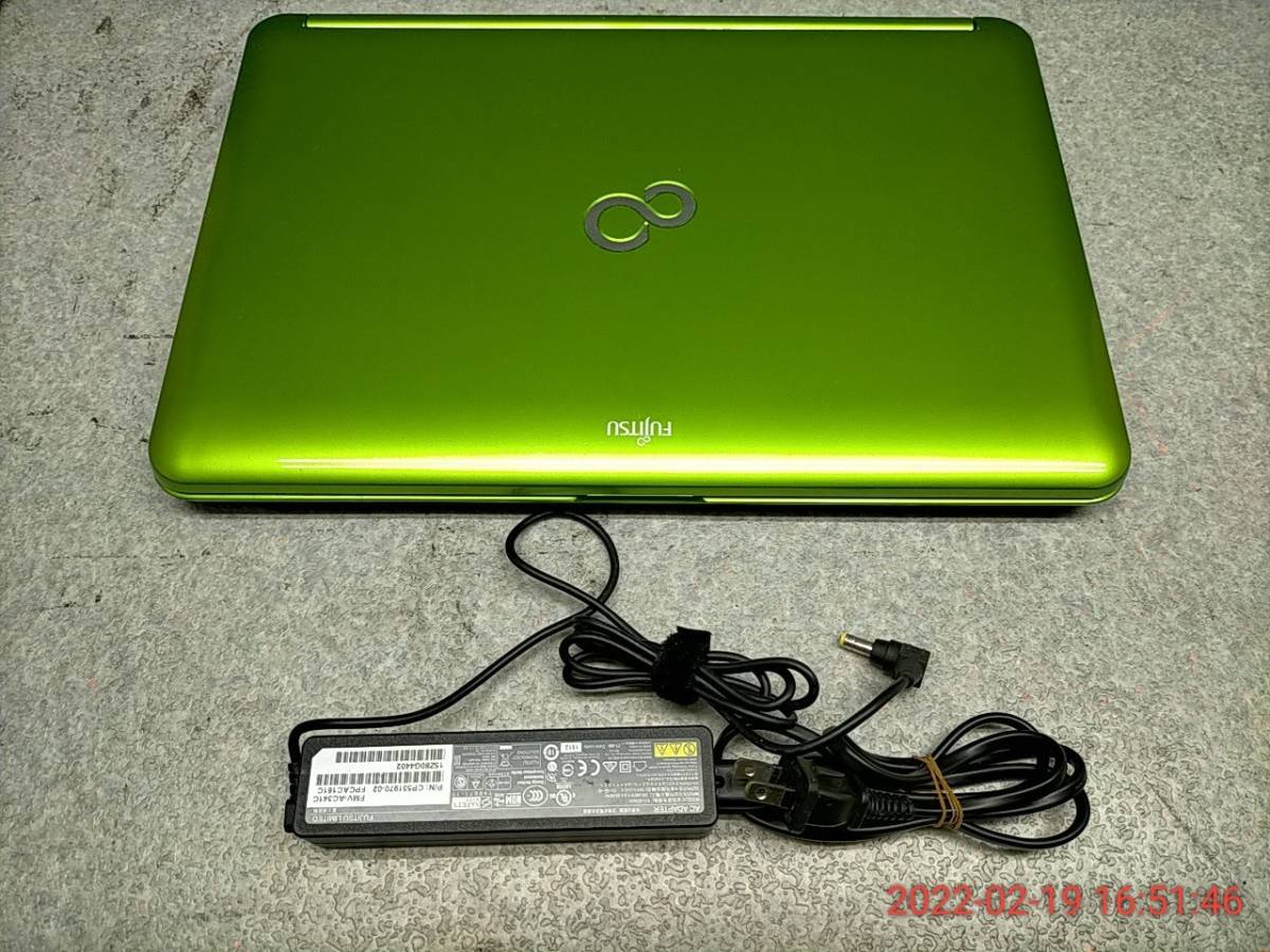 SZZWM7 FUJITSU LIFEBOOK AH54/E Core i3 2330M 4GB Win10インストール