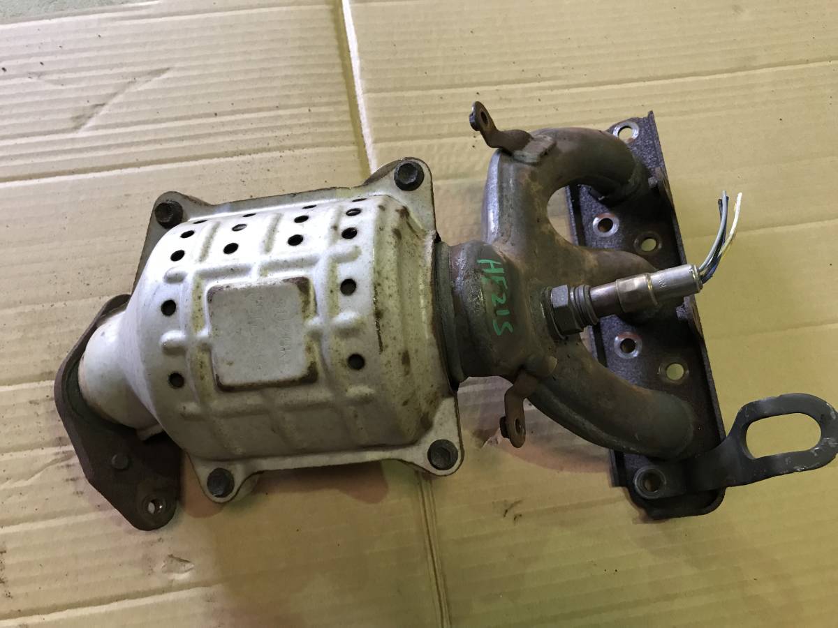スズキ K6A 触媒 キャタライザー コンバーター 素材用 棚落ち無し 刻印