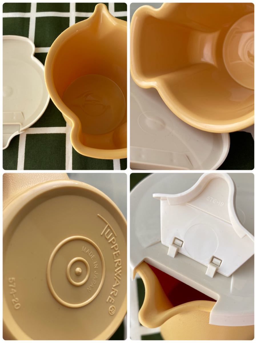 TUPPERWARE タッパーウェア 3点+オールド ヴィンテージ レトロ 日本製