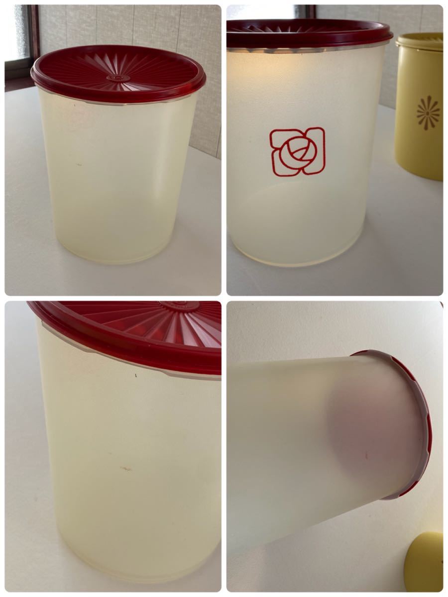 TUPPERWARE タッパーウェア 3点+オールド ヴィンテージ レトロ 日本製