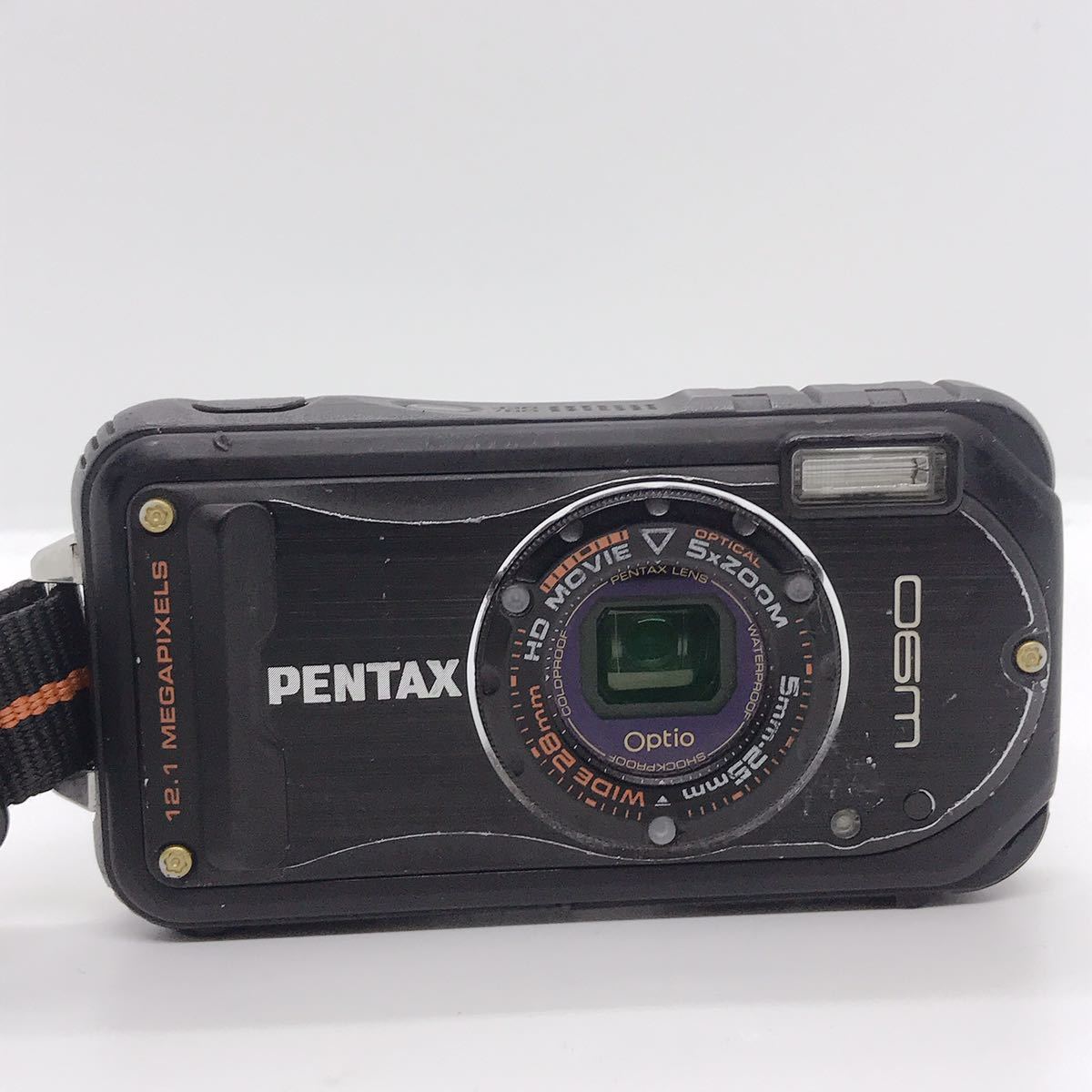 PENTAX 防水、防塵、耐衝撃デジタルカメラ Optio W90 ペンタックス 
