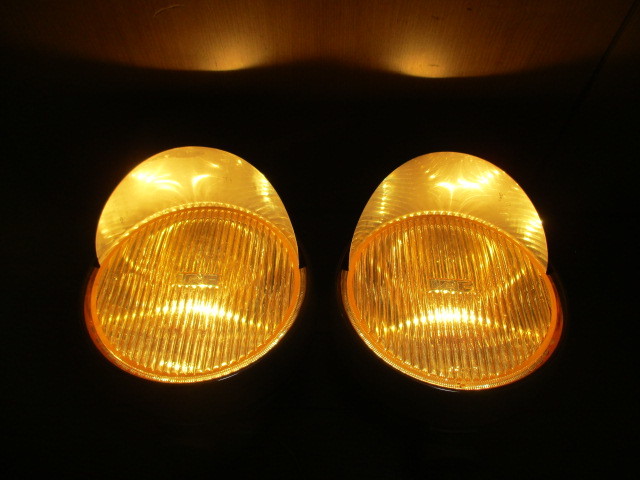 ☆IPFフォグランプ 200φ ☆バイザー付き☆レトロ☆デコトラ(フォグ  