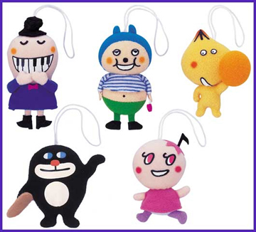 ◎Yujin ガチャ でこぼこフレンズ ぬいぐるみ 全5種セット 未使用品