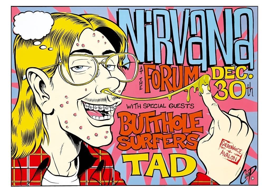 ☆Coop! 『Nirvana・Butthole Surfers・Tad』1993年コンサート 