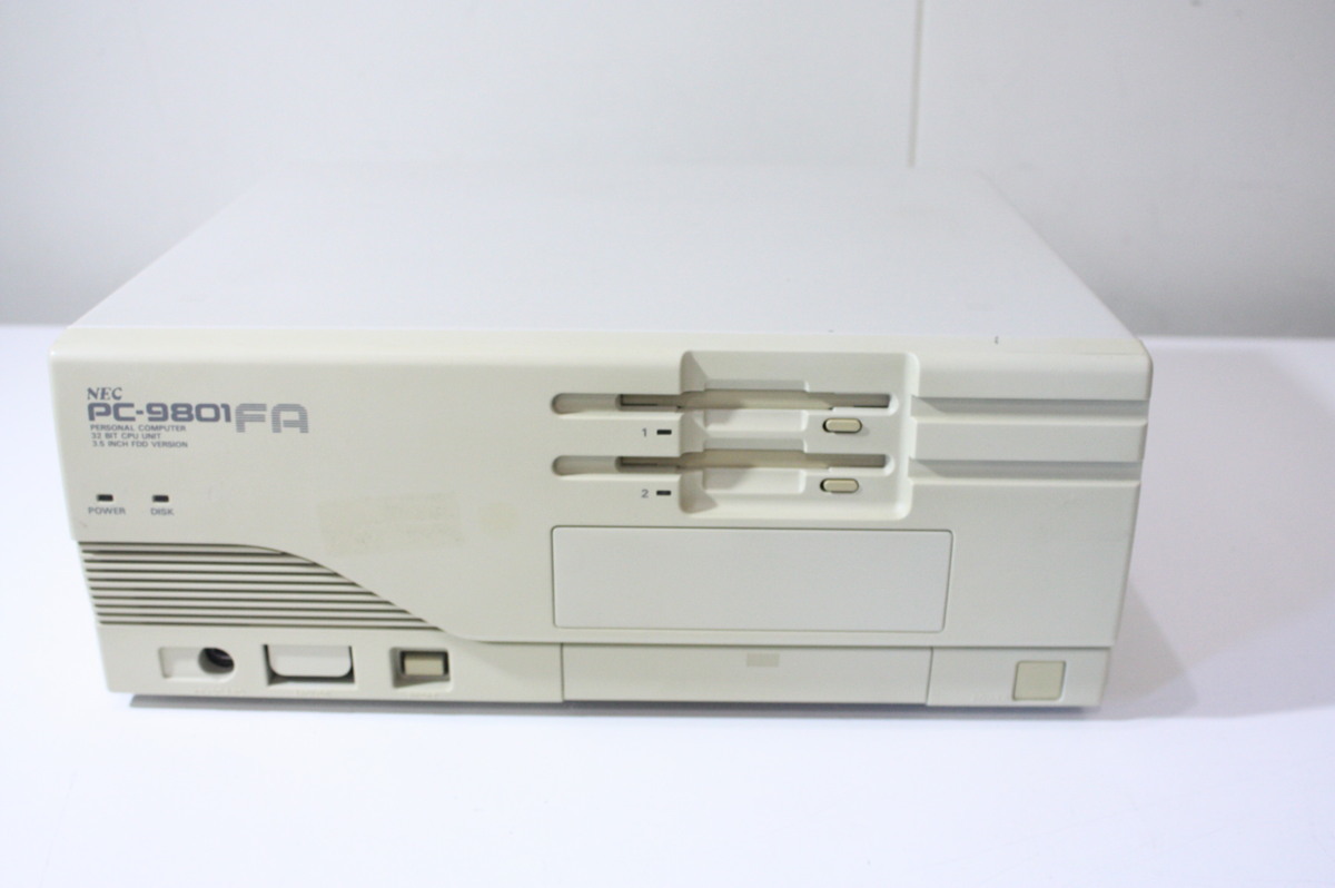 Yahoo!オークション - NEC PC-9801FA⁄U5 本体のみ レトロPC PC-9821