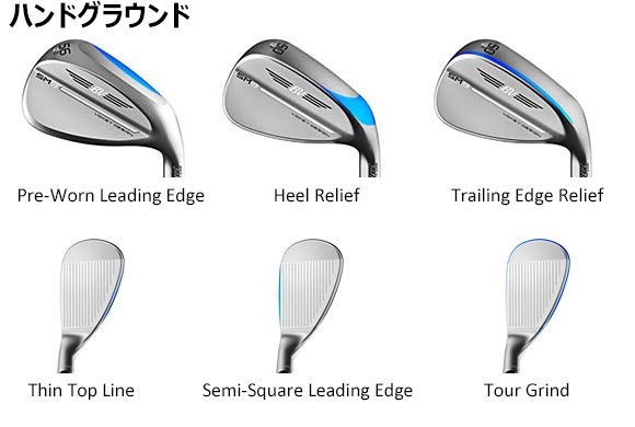 カスタムウェッジ Titleist Vokey Design SM8 Raw タイトリスト 