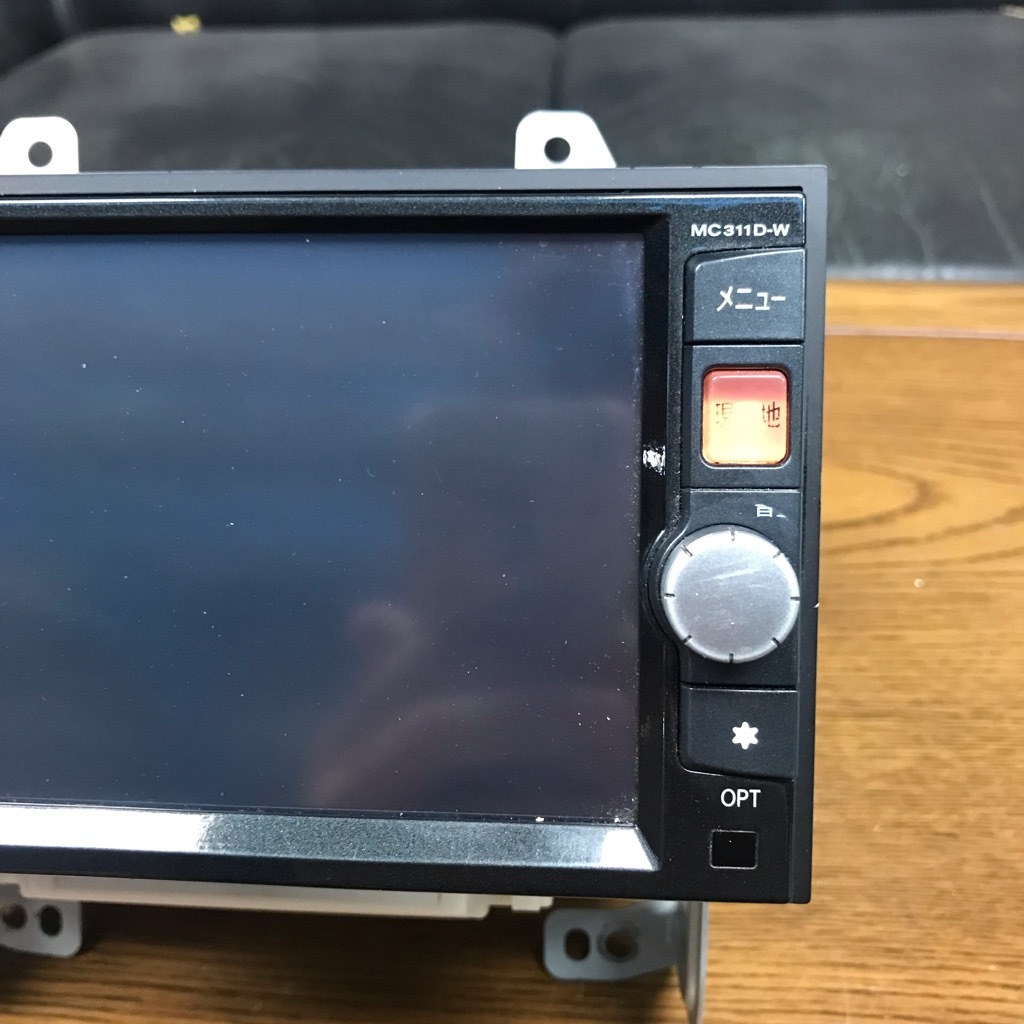 NISSAN MC313D-W 日産純正 メモリーナビ MC313D-W CD/DVD/SD/USB/AUX
