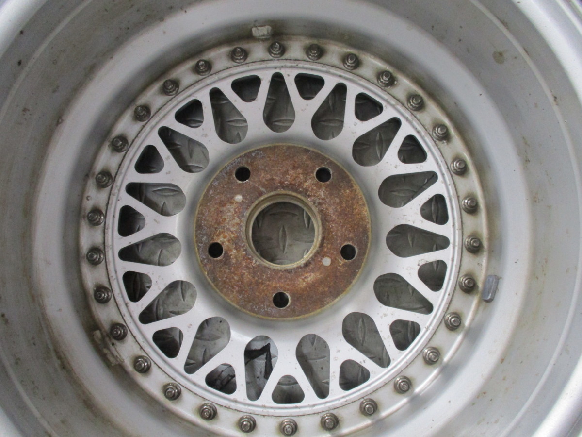 □中古ホイール□ BBS RS224 メッシュ 15インチ 6J +45 5H 114.3 希少