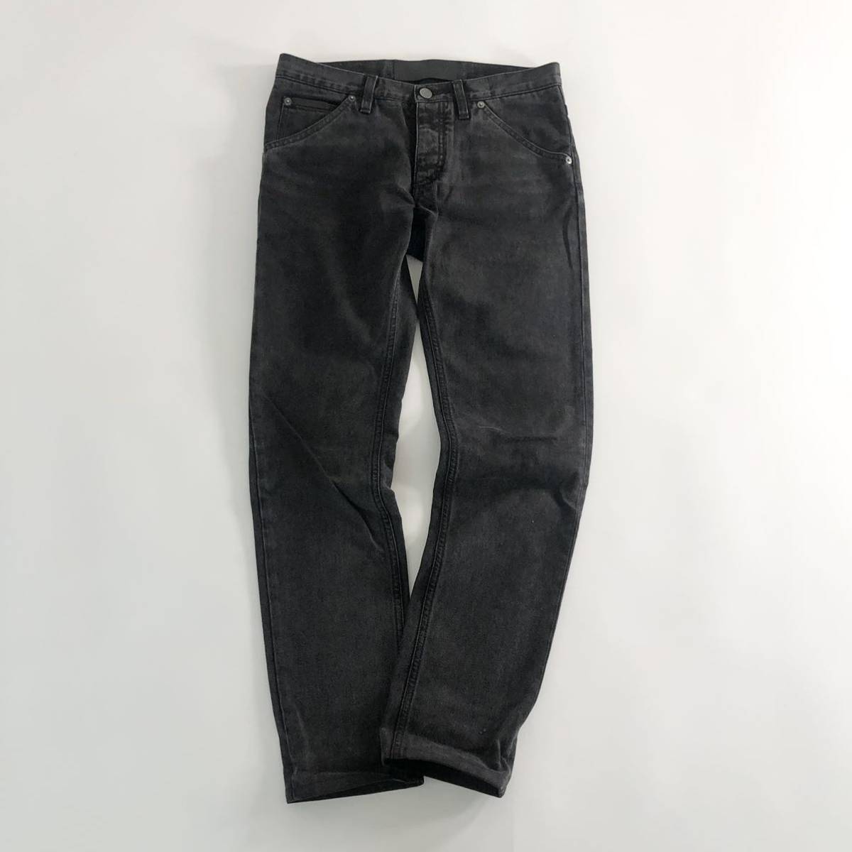 c1《美品》DOLCE&GABBANA ドルチェ&ガッバーナ レザー黒タグ *14GOLD 