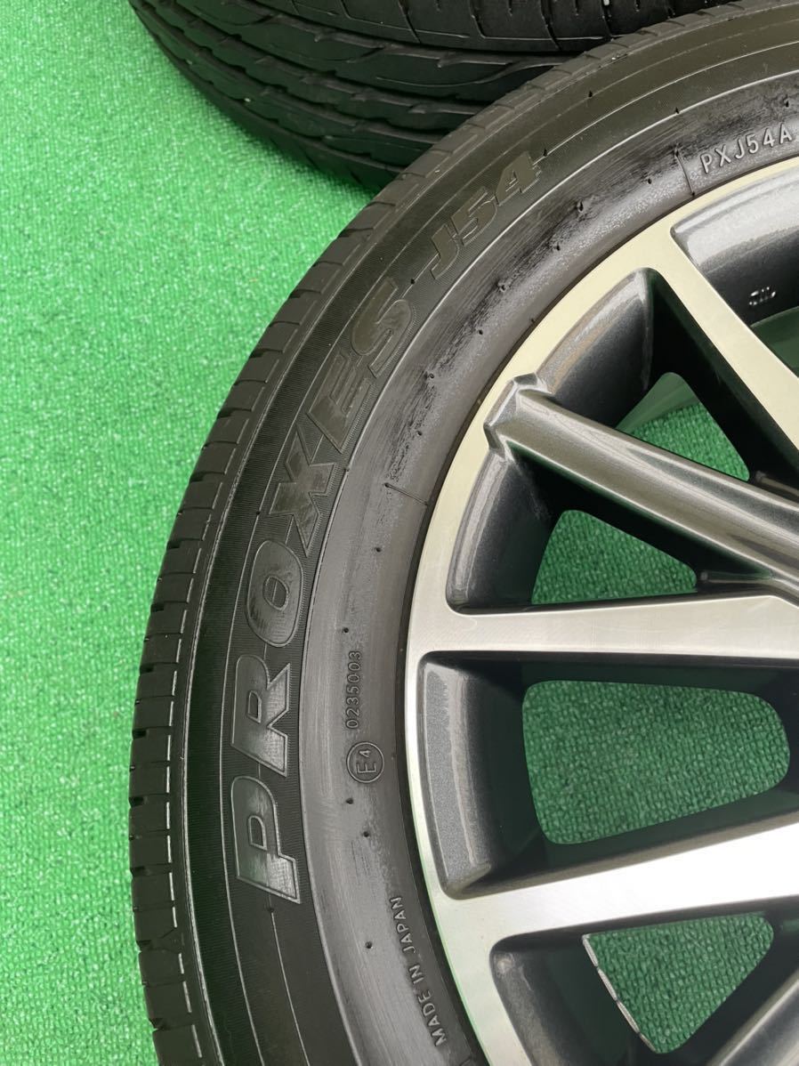 新車外し トヨタ 80系ノア ヴォクシー 純正 16インチタイヤ・ホイール4 
