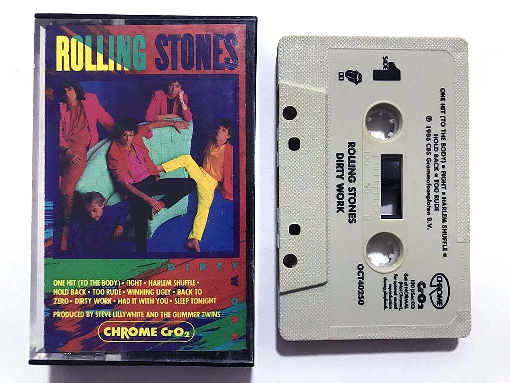 □カセットテープ□ローリング・ストーンズ Rolling Stones『Dirty  