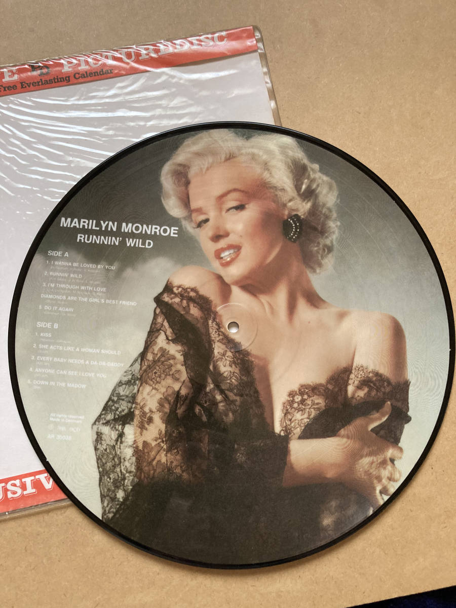 レア! レコード新品! マリリンモンロー ピクチャーレコード USオリジナル盤 レコード レアピクチャーレコード マリリン・モンロー MARILYN MONROE