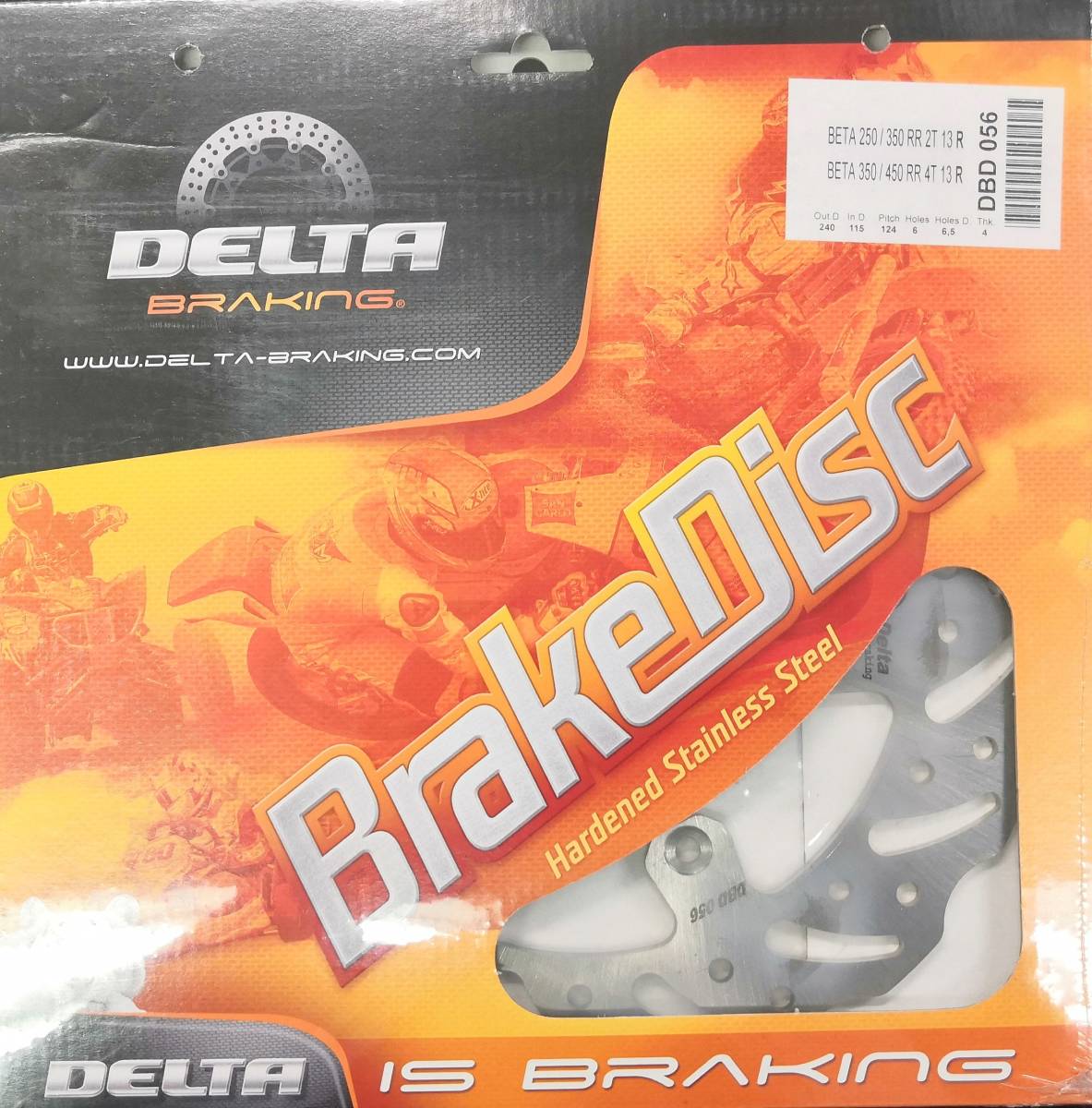 デルタブレーキ（チェコ製）DBD056G BETA 250/200RR 2T 350/390/450