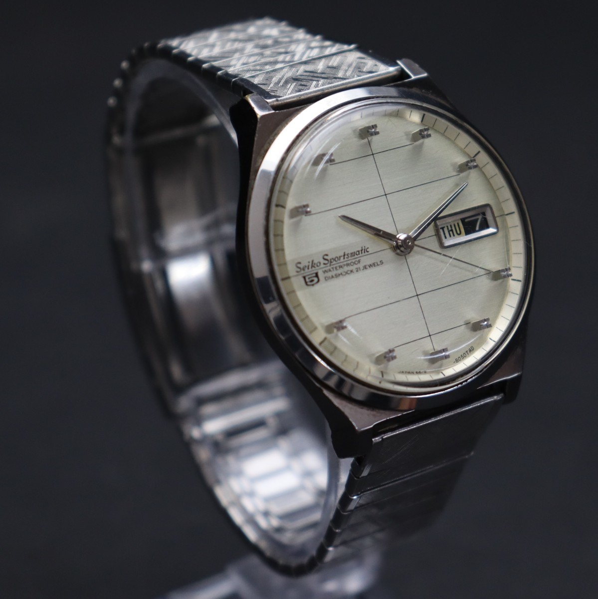 SEIKO Sportsmatic 5 セイコー スポーツマチック 6619-8040 自動巻き 