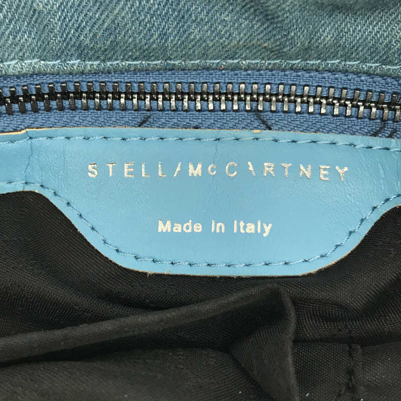 STELLA | ステラ MCCARTNEY McCARTNEY(ステラ・マッカートニー)公式通販|PARIGOT McCARTNEY)2026-27秋冬 STELLA McCARTNEY / ステラマッカートニー | ファラベラ デニム チェーン トートバッグ | ライトブルー | レディース