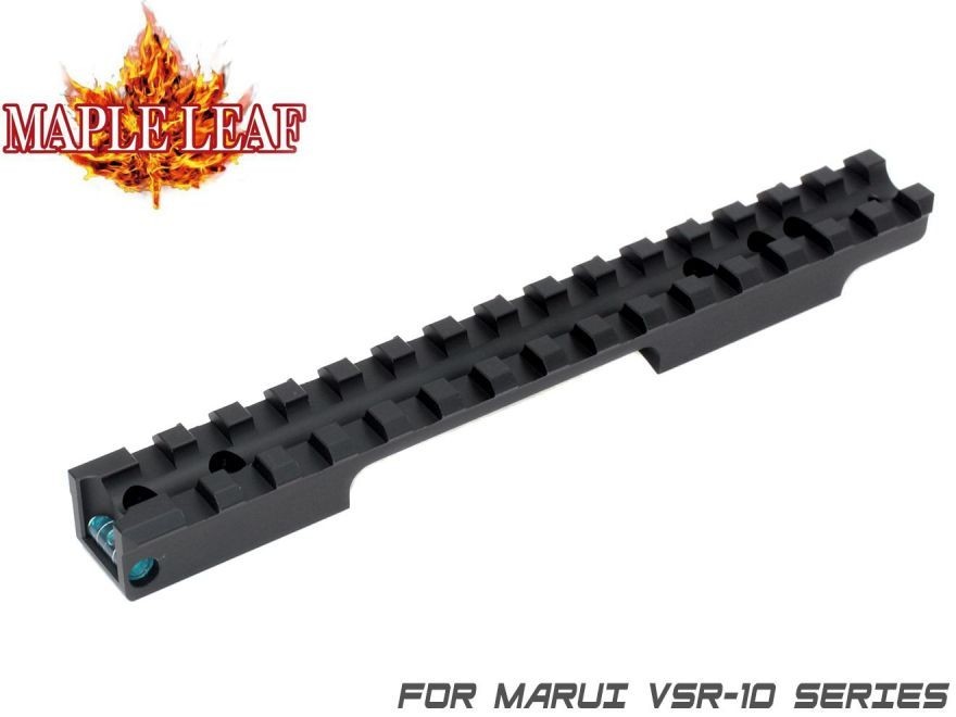 Maple Leaf CNC スコープマウント with レベルインジケーター(ブルー