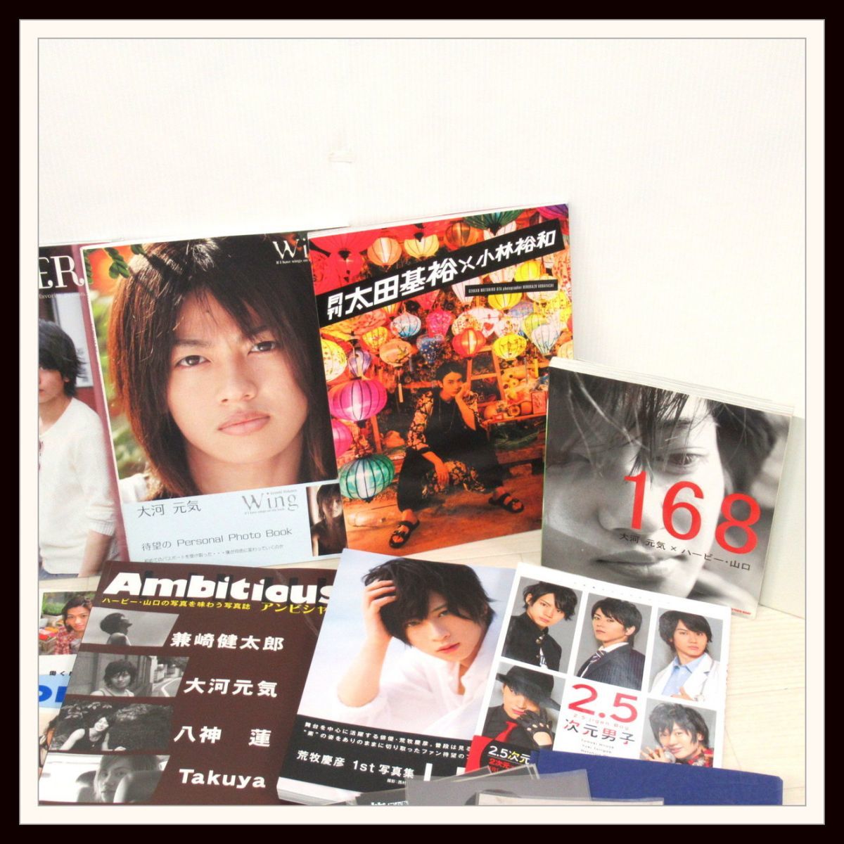 2.5次元 舞台 俳優 セット/ブロマイド/写真集/DVD/キャストサイズ/太田 