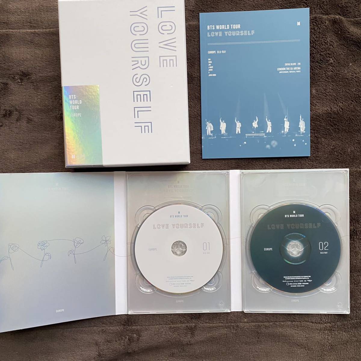 BTS WORLD TOUR LOVE YOURSELF EUROPE ヨーロッパ Blu-ray ブルーレイ