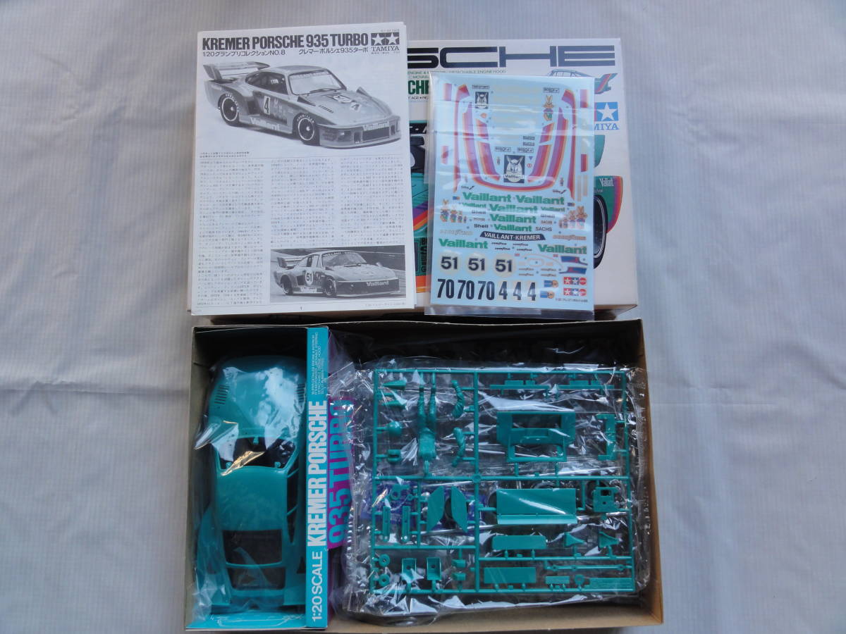 タミヤ 1/20 クレマー ポルシェ 935ターボ タミヤ 1⁄20 935ターボ