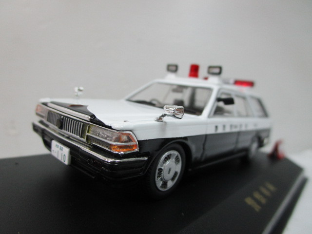 DISM ディズム 1/43 セドリック バン Y30 静岡県警 交通事故処理車