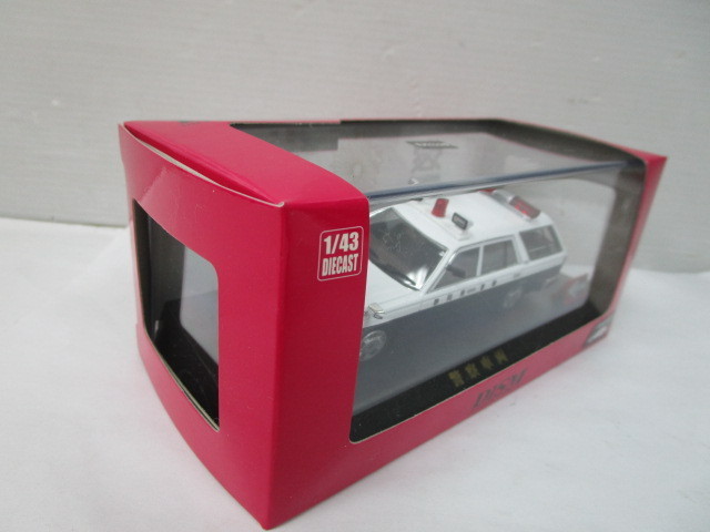 DISM ディズム 1/43 セドリック バン Y30 静岡県警 交通事故処理車