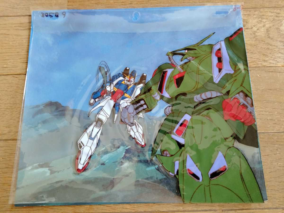 【セル画】Zガンダム セル画 手描き背景付