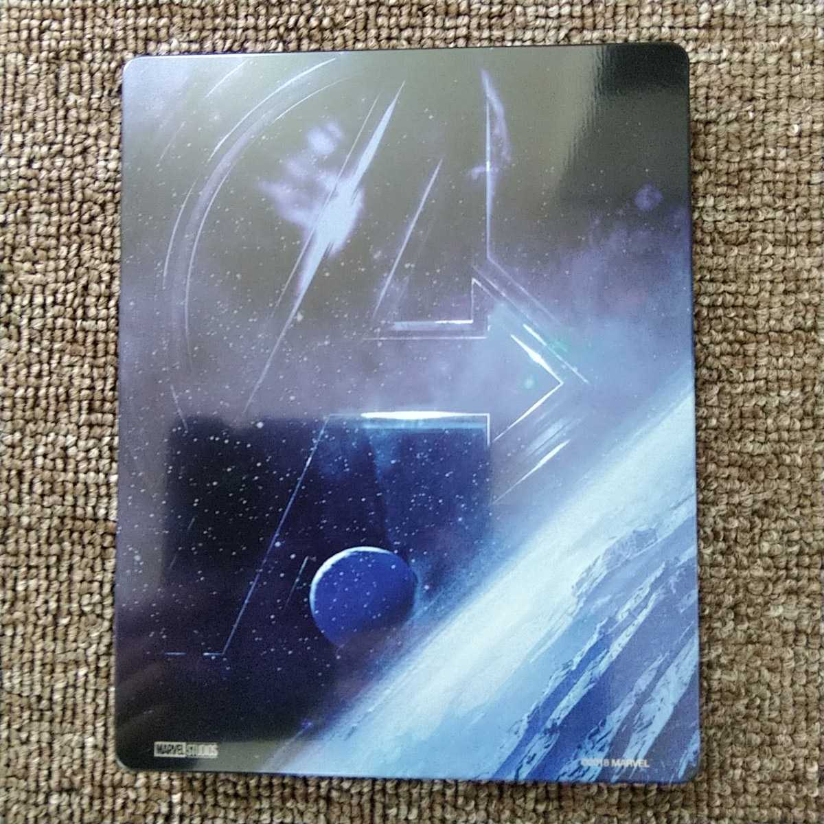 アベンジャーズ インフィニティ・ウォー スチールブックのみ Blu-ray 