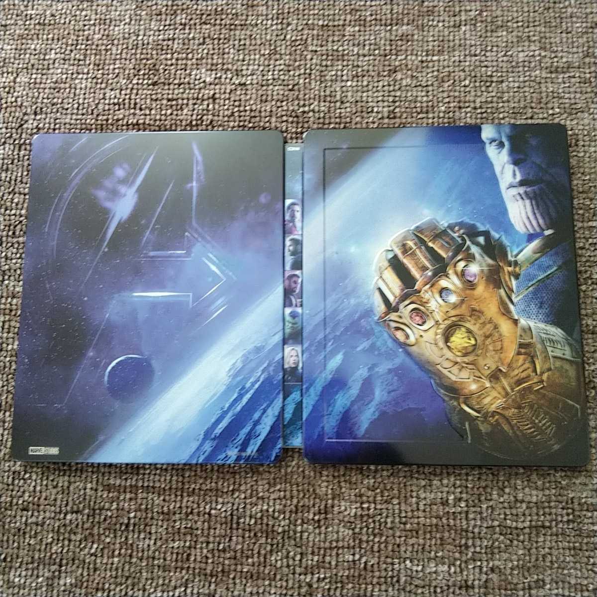 アベンジャーズ インフィニティ・ウォー スチールブックのみ Blu-ray 