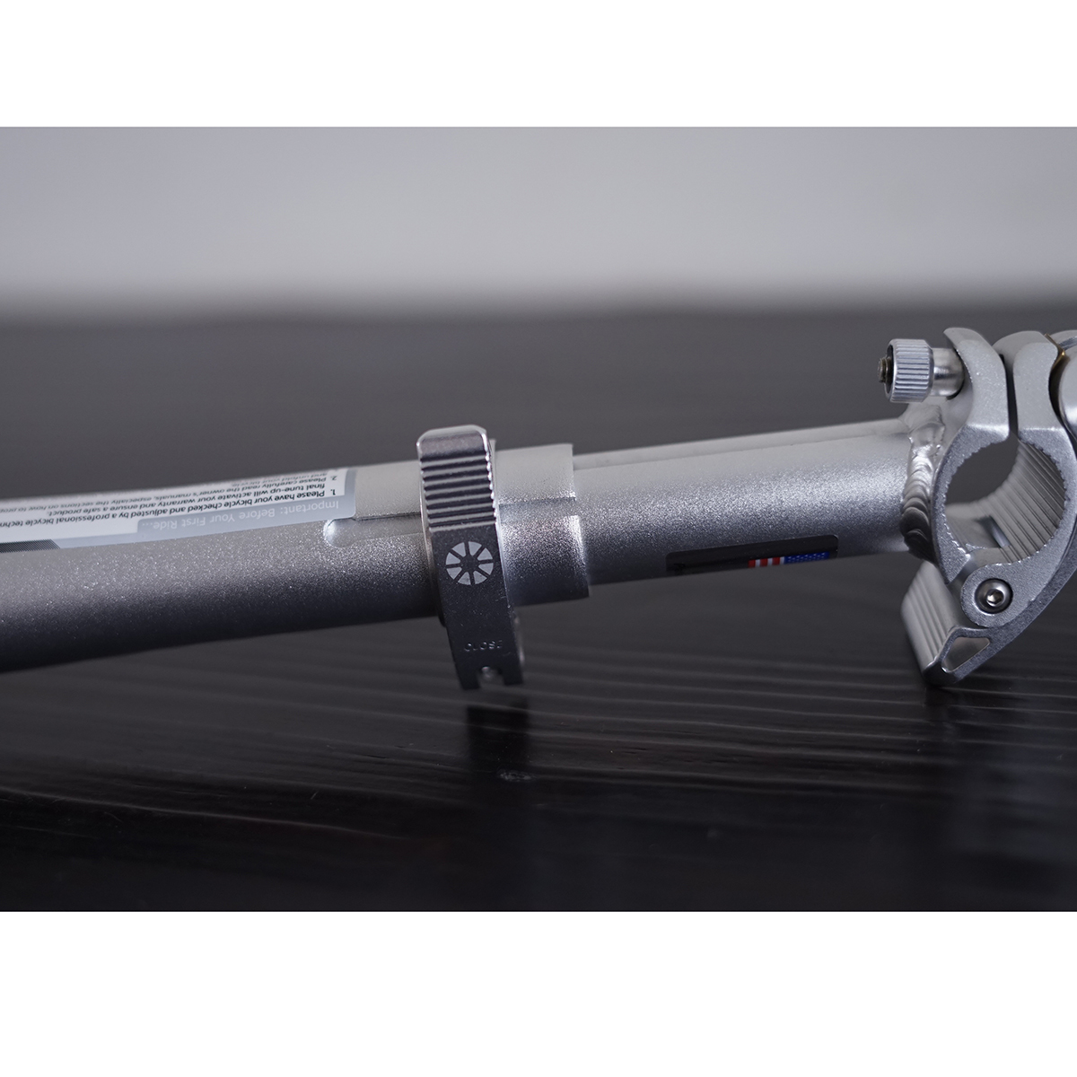 「HQ3144S」DAHON 純正　内折れ(左折れ)　伸縮ハンドルポスト シルバー　ダホンk3　など_4