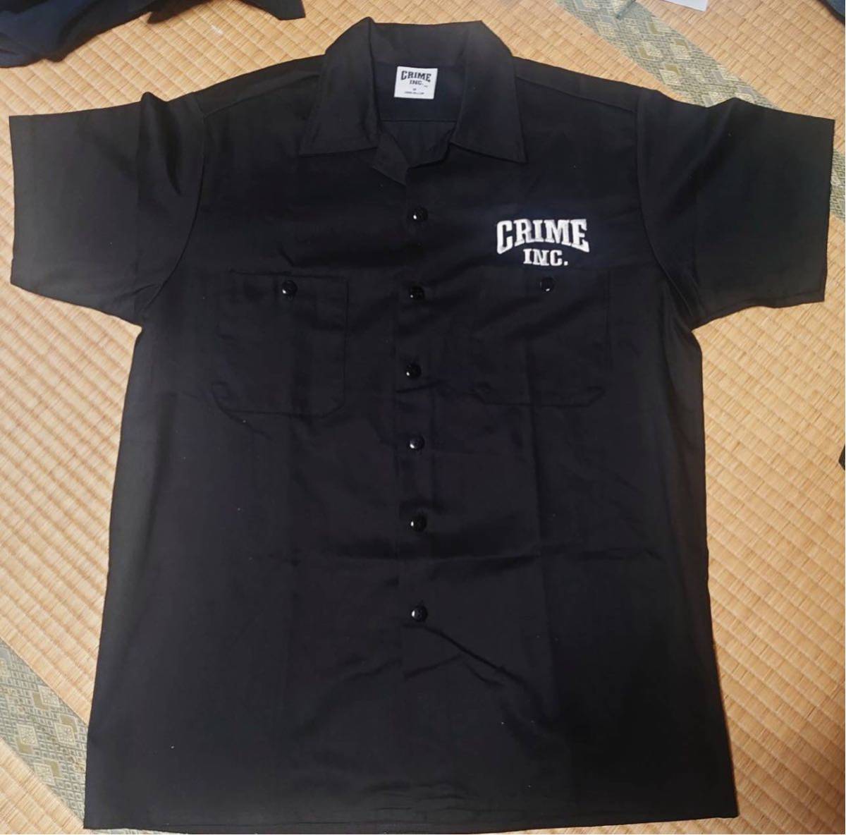 CRIME INC ビックワークシャツ santa cruz zolac powellperalta 