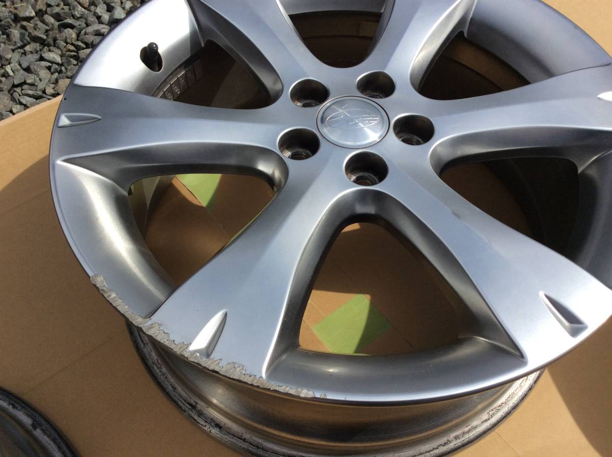 スバル 純正ホイール 4本セット 17インチ 7J オフセット55 PCD 
