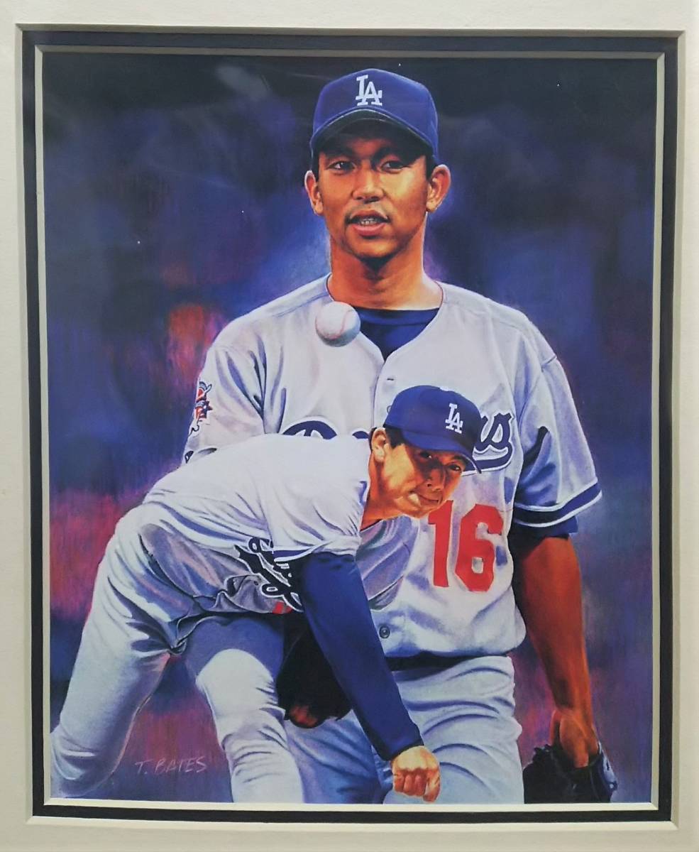 当時物 1995年 MLB リトグラフ コレクション 野茂英雄 NOMO HIDEO 限定 