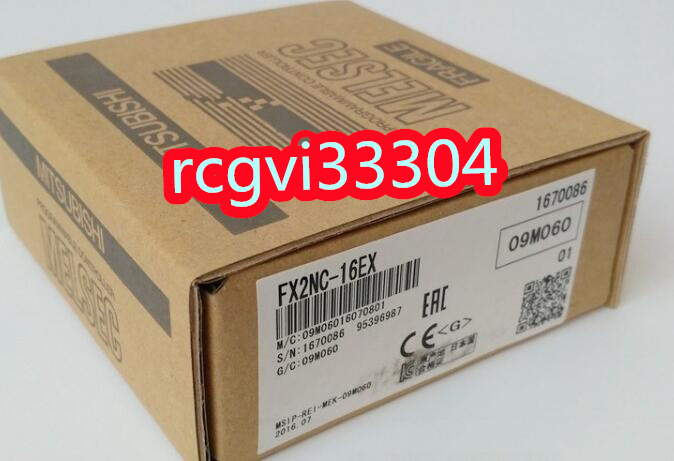 新品 三菱 FX2NC-16EX シーケンサ入力増設ブロック 保証6ヶ月 増設