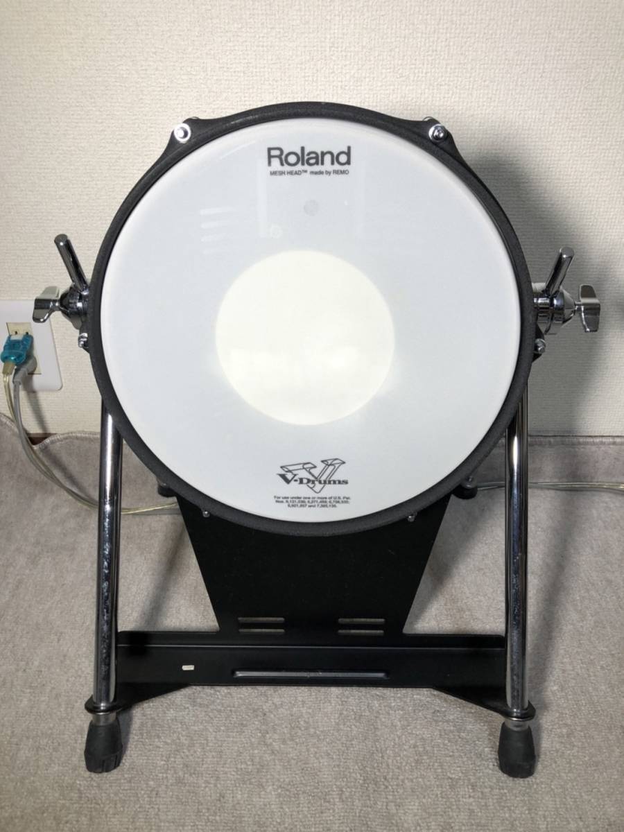 Roland KD-120 BK(黒) 電子ドラム　12インチ　バスドラム　(4)