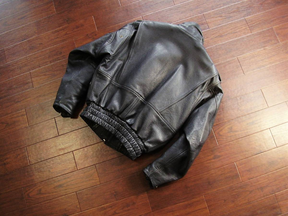 1□美品 日本製 KUSHITANI クシタニ 牛革 レザージャケット ライダース