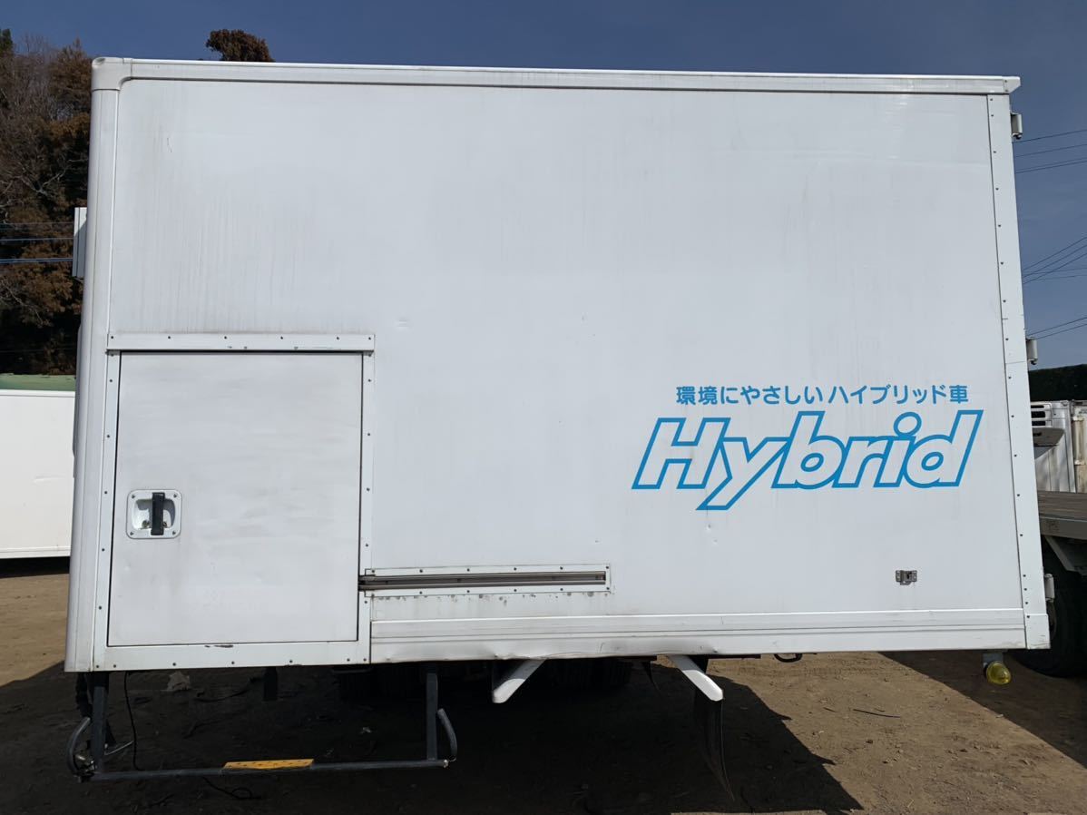 即決有り]引き取り限定(埼玉県春日部市)トラック中古コンテナ 3.5m 