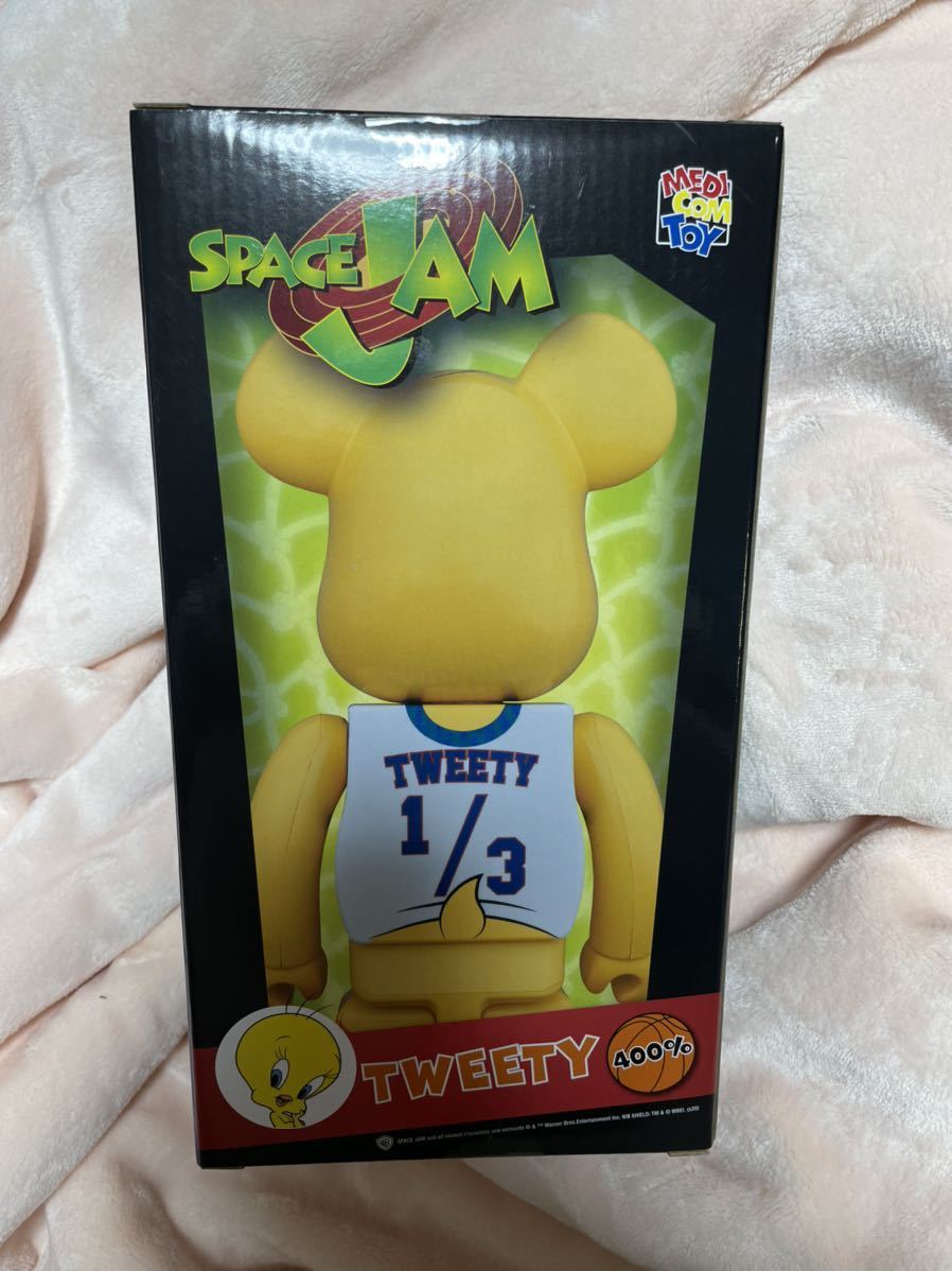 新品未開封】BE@RBRICK TWEETY 400％ SPACE JAM トゥイーティー ベア  