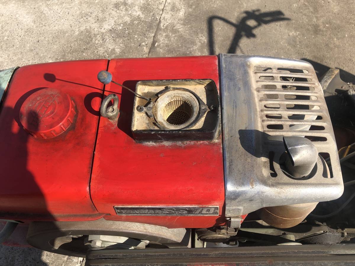 ヤンマーディーゼルエンジン 実働！！ SS70C-A 7馬力！！