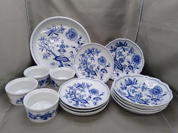 得価，正規品 ORIGINAL BOHEMIA ZWIEBELMUSTER オリジナルボヘミア ツヴィーベルムスター ブルーオニオン 食器セット カールスバードブルーオニオン(洋食器)｜売買されたオークション情報、yahooの商品情報をアー その他