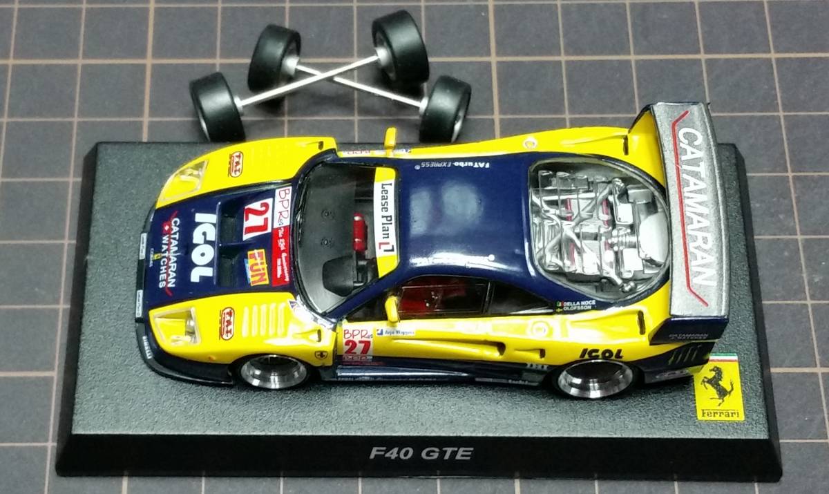 1/64 改 京商 フェラーリ レーシングミニカーコレクション2 Ferrari 