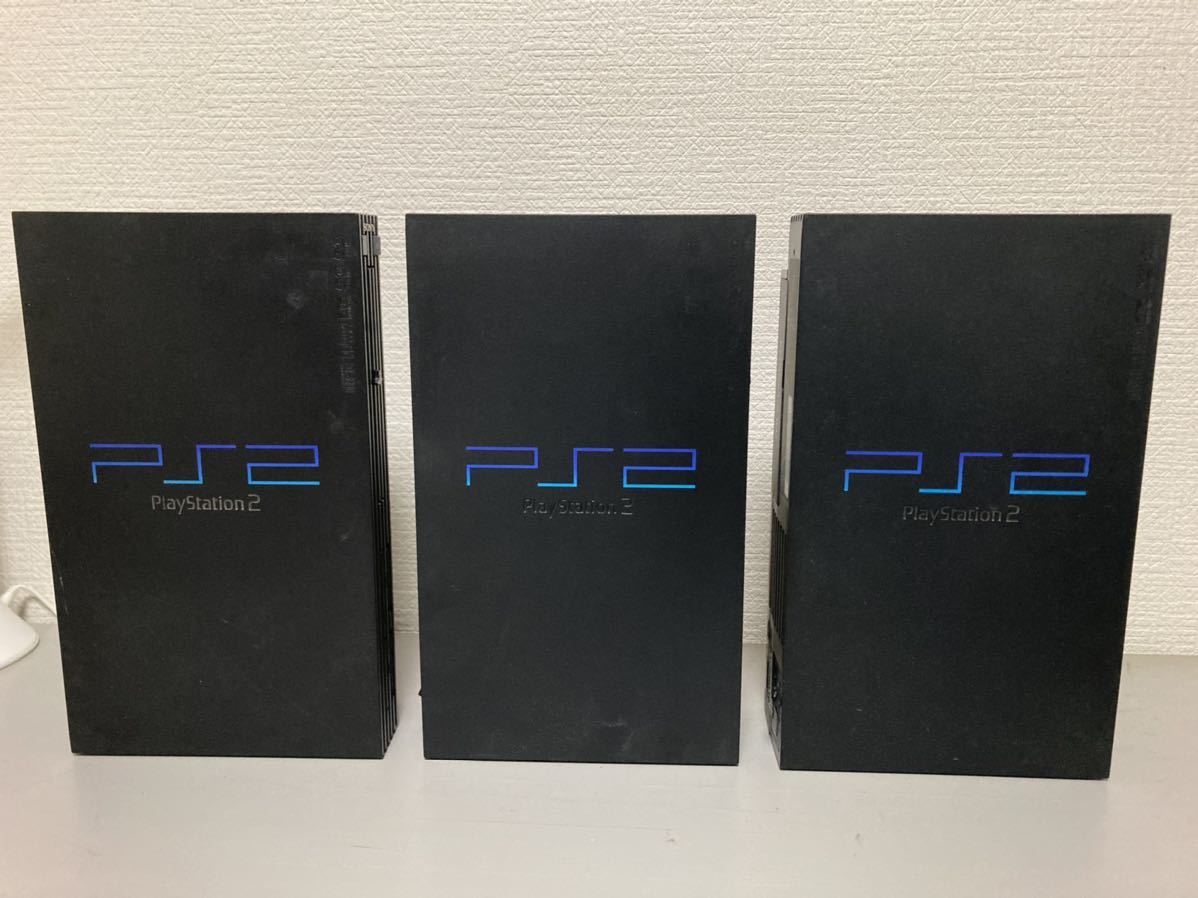 ジャンク3台、未確認3台】【まとめ売り】SONY ソニー PS2 