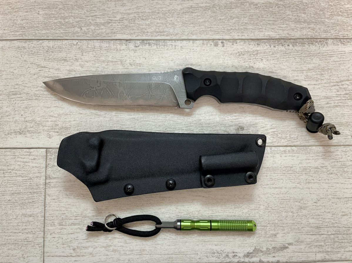 廃盤 入手困難 松田菊男 キクナイフ OUS 青北風 あおぎた KIKU  