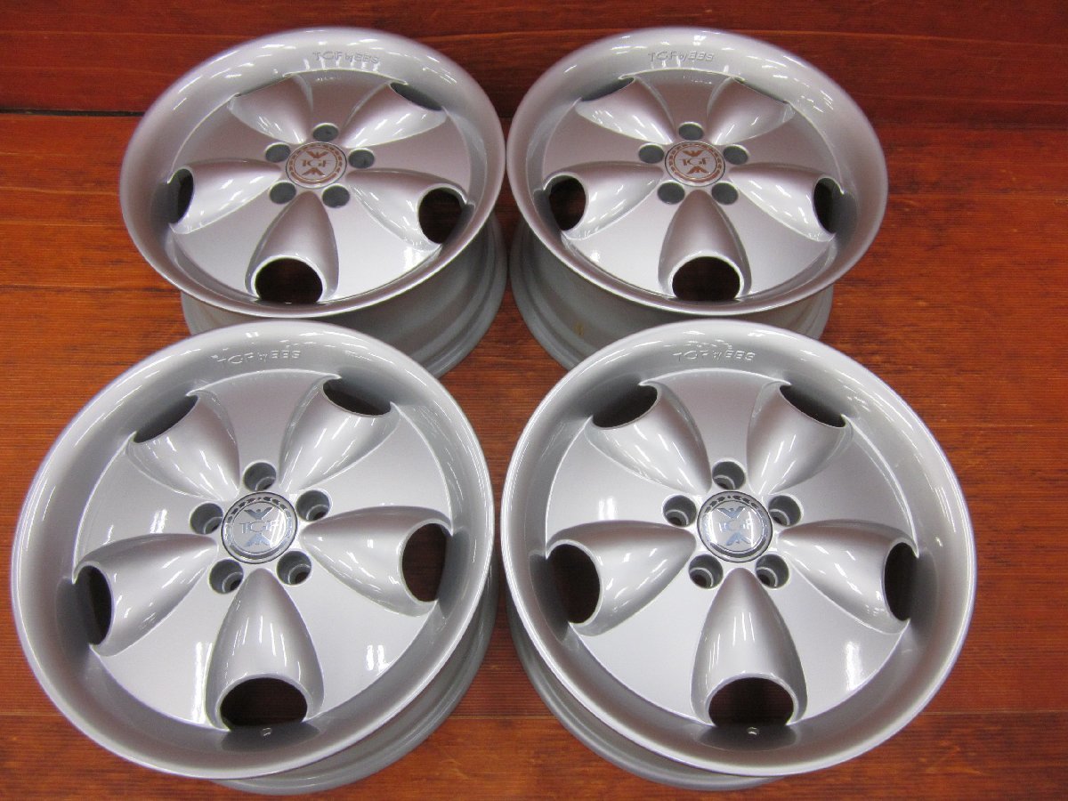 Y2】当時物☆TGF FX by BBS 17インチ 8.0J +42 PCD112 5H φ66.6mm 未 