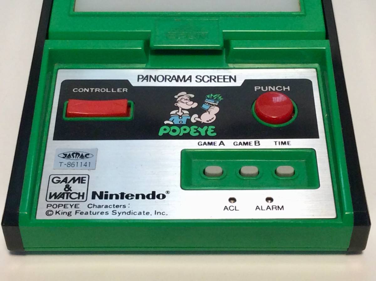 任天堂 ゲームウォッチ ポパイ パノラマスクリーン NINTENDO 