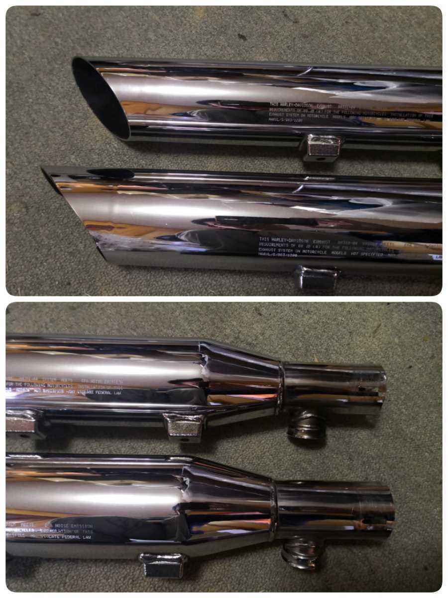 スポーツスター(04-13)用 北米仕様 スラッシュダウンマフラー(80391-04
