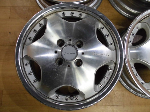 軽四カスタム SSR スピードスター Visconti LXD ビスコンティ 3ピース 