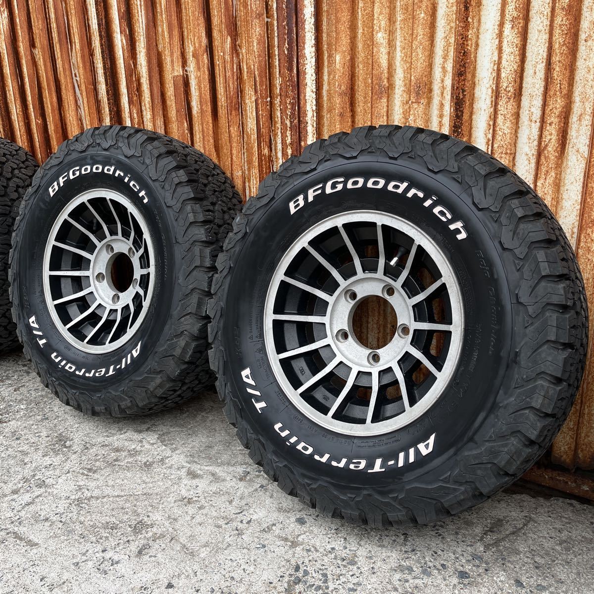 ジムニー シエラ ジープ等15インチタイヤホイールセット エンケイBAJA  