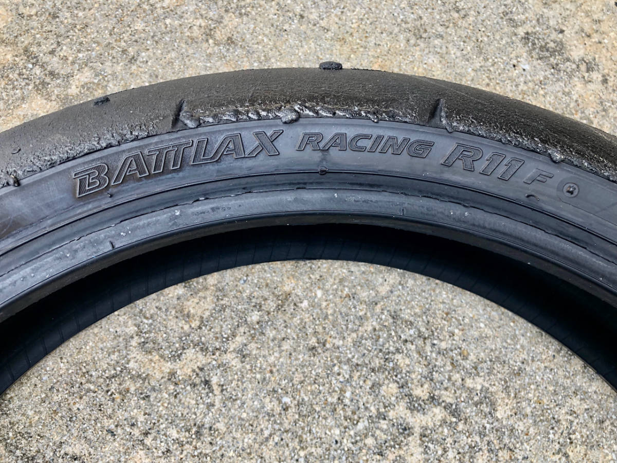 ブリヂストンBRIDGESTONE R11 前後セット 120/600R17（120/70R17）180 