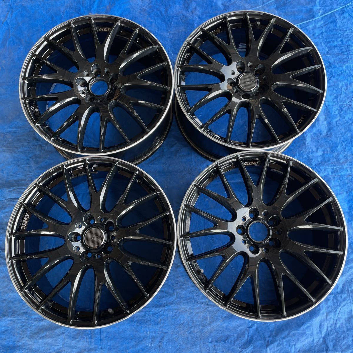 RAYS CWP HOMURA ホムラ 2×9 19インチ 19×8J+45 PCD112-5穴 ハブ径約 