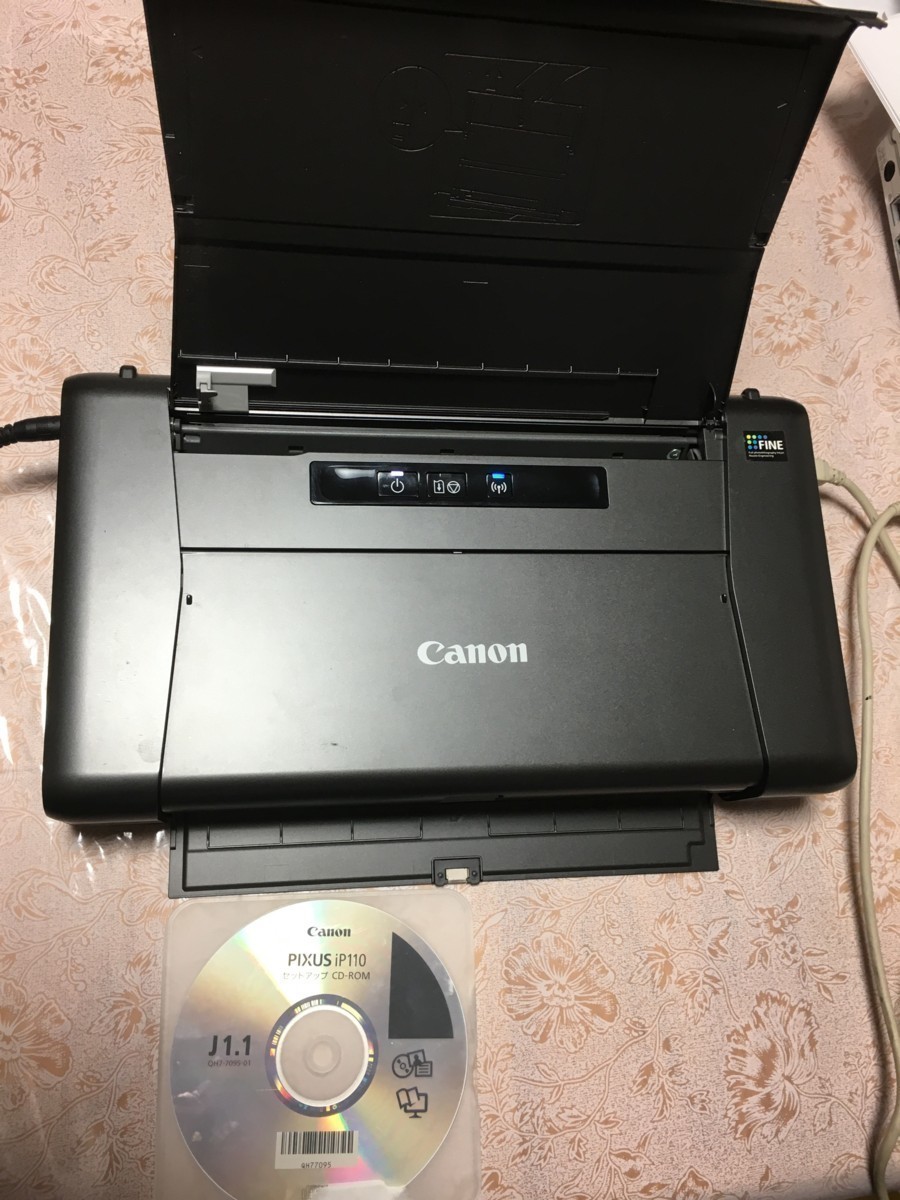 PC周辺機器 専用出品 Canon PIXUS IP110 プリンター ACアダプター無し